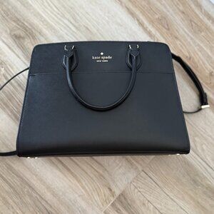 Kate Spade Madison Large Satchel - Black